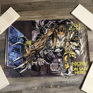 1990 SIGNED Promo Poster Now Comics 17 X 25 The Twilight Zone Neal Adams READ